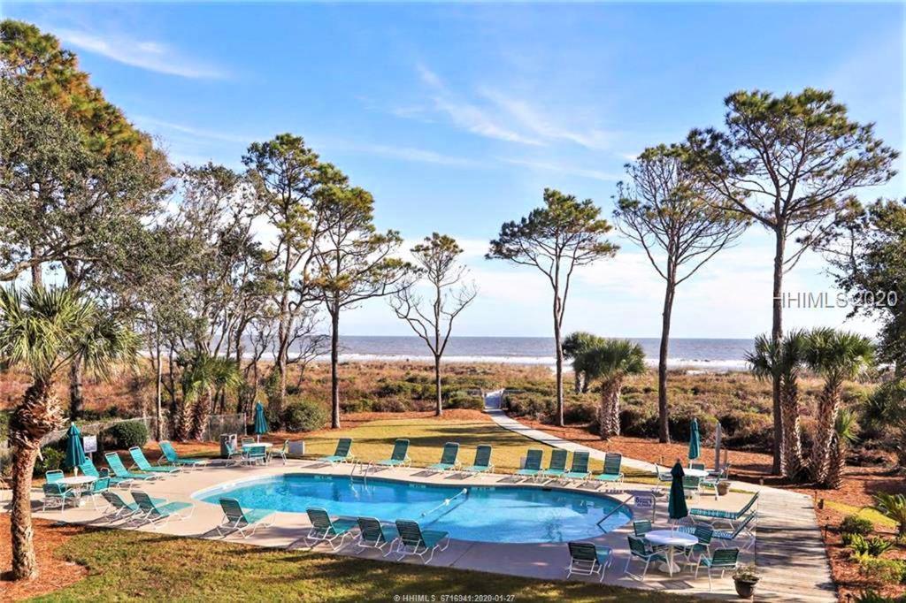 Direct Oceanfront Private Villa Overlooking Pool/Beach - South Forest Beach - Right Next To Coligny Plaza Hilton Head Island Eksteriør bilde
